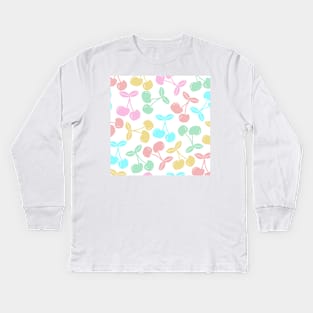 Colourful Cherry Kids Long Sleeve T-Shirt